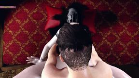 Beauty Racing Girl Get Doggy - 3D Animation
