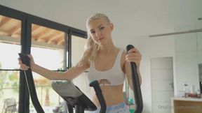 eva elfie working out sextape porn video