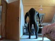 Miater Blowup - Inflatable Cyborg Suit overinflated
