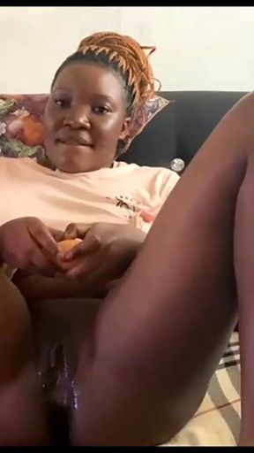 Eggs Disappearing Into My Wet Cunt