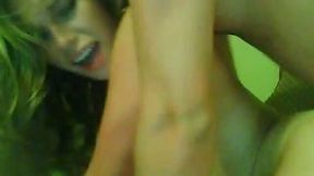 Getting laid with my slutty green eyed GF on webcam