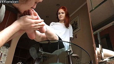 New Petite Princess Tris Foot And Socks Worship Femdom First Time