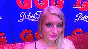 Sexy Nerdy German Blonde Likes To Swallow In Bukkake Gangbang Ggg Jt
