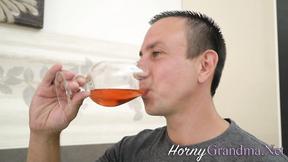 ”Old Woman gets cunt eaten & ravaged”