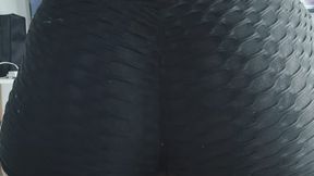 Farting in leggings and naked showing my big ass so much My ass explodes with so many farts