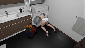 My Girlfriend'_s Stucked Stepdaughter Lily