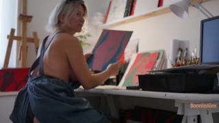 Once is not enough! A couple in love can't tear themselves away from each other