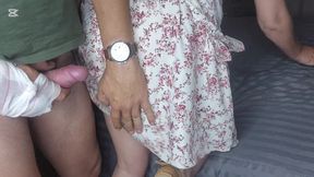 Amazon Position Fuck and Creampie Fucking