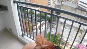 levei porra no cuzinho depois do cafe da manha na sacada