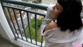 levei porra no cuzinho depois do cafe da manha na sacada