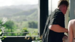 Black Monster Dick Pounding Redhead Slut Dolly Dysis On Her Knees