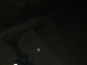 Walking in the Middle of GERMAN HIGHWAY with my COCK OUT ** Cock Ring ON **