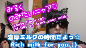 Furry femme fetishes Niina's creamy kitty, suckling succulent breast milk