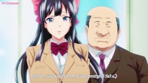 Sex with Main Teacher in Front of Her Boyfriend