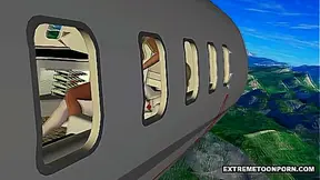 3D Blonde Sucks and Fucks a Horny Vampire Hunk