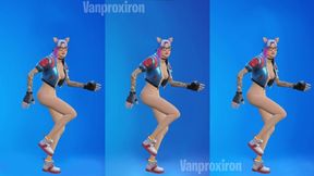 THICC Lynx Fortnite Dances ( Savage, poki, build up...)
