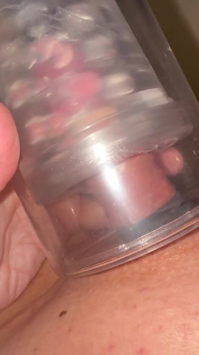 Small Foreskin Cock Gets Spoiled with Mastubator