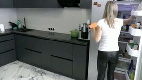 Farting while cleaning the fridge WMV HD 720p