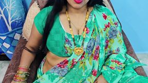 Bhabhi did blue job in Hindi voice