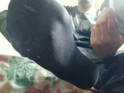 Dirty sweaty feet