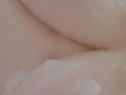 Bubbles on big tits