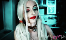 asmr cosplay of harley quinn