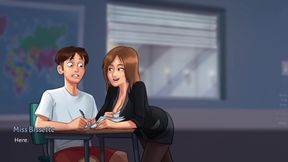 Sneaky Link with My French Teacher (Summertime Saga Gameplay)