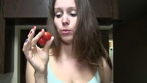 🍅 Crushing Cherry Tomatoes High Heels 👠