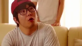 Submissive Japan Wife Tempts Two Shy Students into Passionate Sex