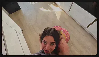 Luna Doll & Gaby Heat Up Kitchen | Busty Brunette Fun