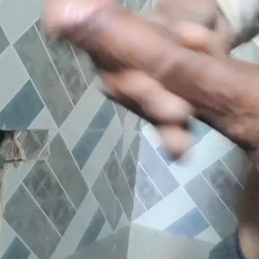 Indian Poor Village boy big cock masturbation. In search of hole .