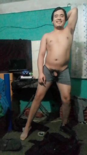 Jesus in boxer pulling his penis chapter 14