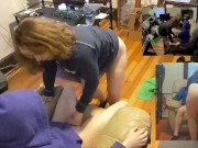 Heather Kane Laughs the Cum into Her Pussy!