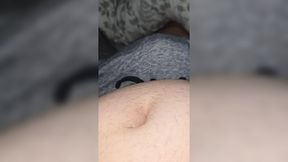 Step mom hand slip under step son underwear touching his dick in erection