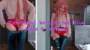 Yuno Gasai Wetting Blue Jeans & Panties SD Sage Eldritch