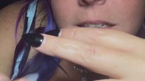 Finger biting