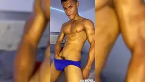 Latino Teen 18+ Groans Loud While Jacking Off Intensely – Hot Solo Session