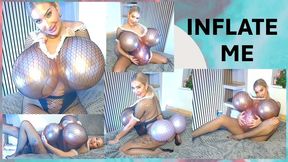 Inflate Me | Stuffed with Balloons | Pop me baby |