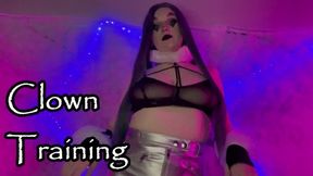 Clown Anal Training