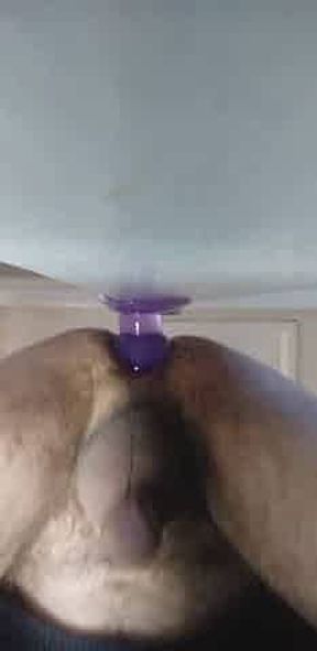 My huge purple plug