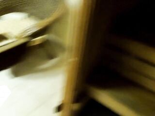 Flashing rod in sauna leads to public oral-sex and sex with stranger mother I'd like to fuck.