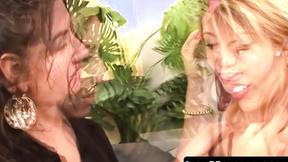 ”Lesbian sex with Latinas Stephani Moretti & Veronica Rodriguez”