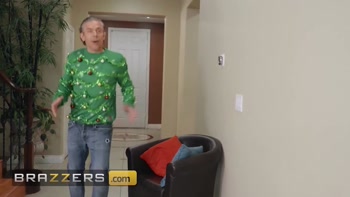 Angela White's Naughty Christmas Threesome