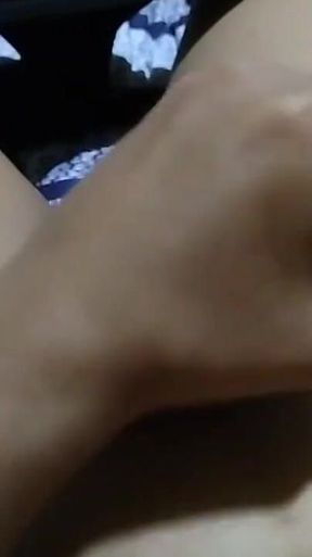 Here Relaxed Touching Myself