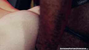 Handsome Devin Franco got his booty jammed & tightened in a fist fuck with Big Boobed