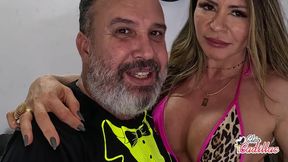 The Bearded Naughty Guy Ate My Ass Without a Condom and Came Inside It to Stop Him