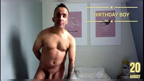 Birthday Boy - Horny Slut Offering his ass in London (CAM Aug 20)
