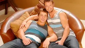 Marcus Mojo Kevin Crows Show Off Massive Erect Muscles – Hot Gay Body Worship 18+