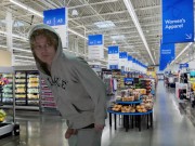 Straight Twink lost a bet and had to Jerk off at the supermarket and got CAUGHT