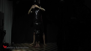 NICKY TIED TO PILLAR AND MUMIFICATED